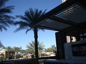 Bronze Frame with Sand Louvers