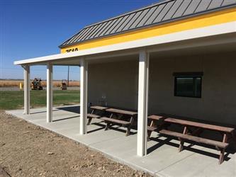 Holt of CA employee outdoor break area